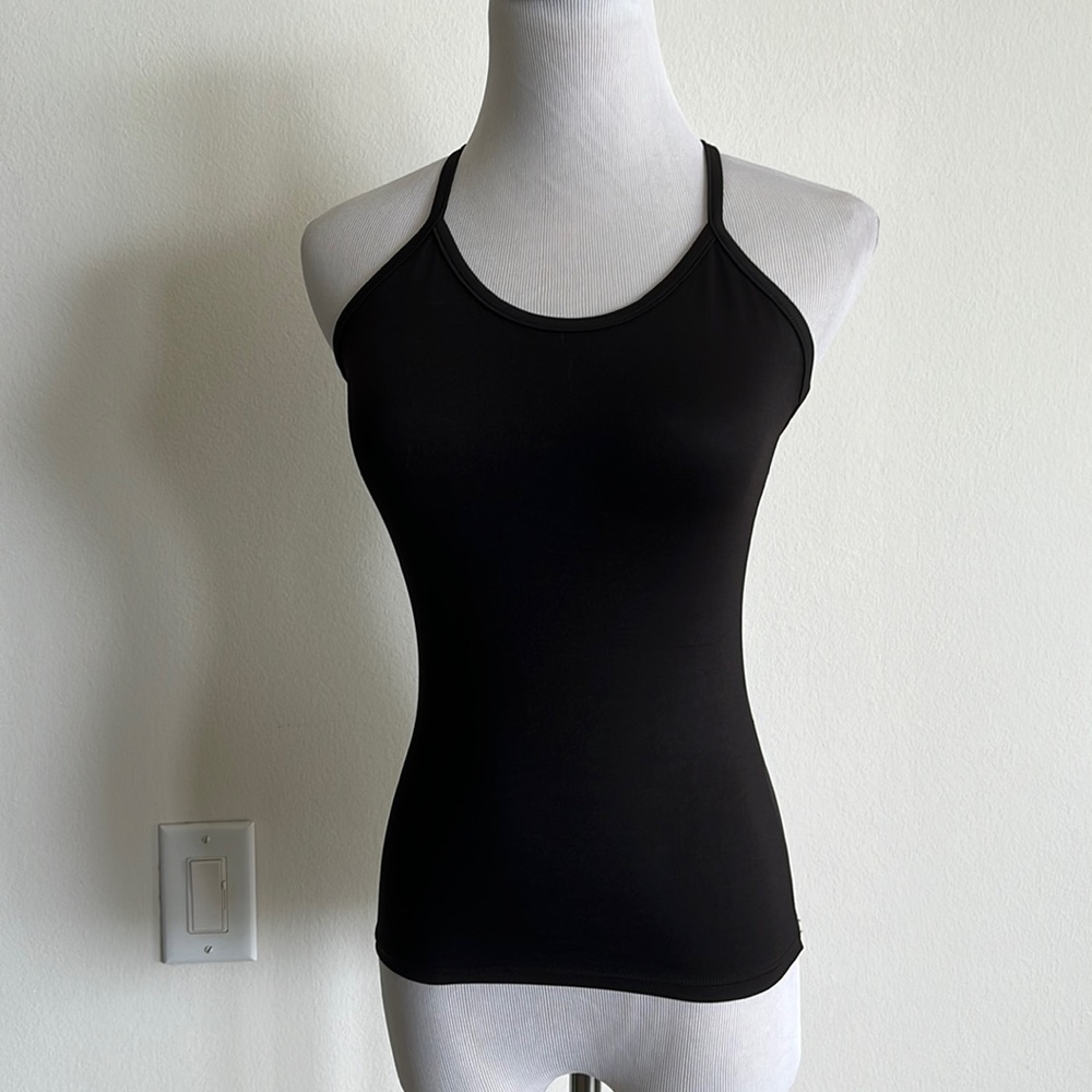 Woman’s tango tank top, size small, black spandex